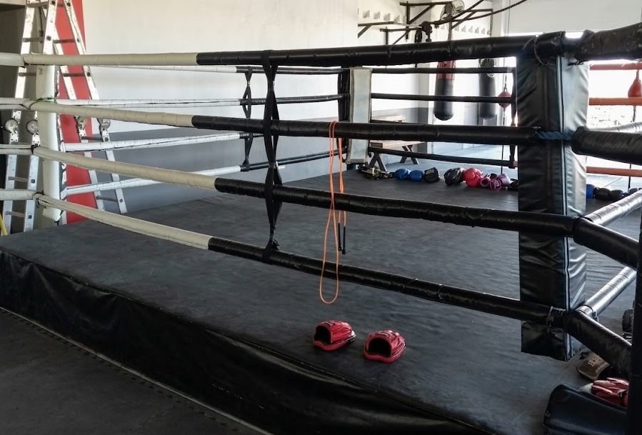 A boxing ring in GenSan.