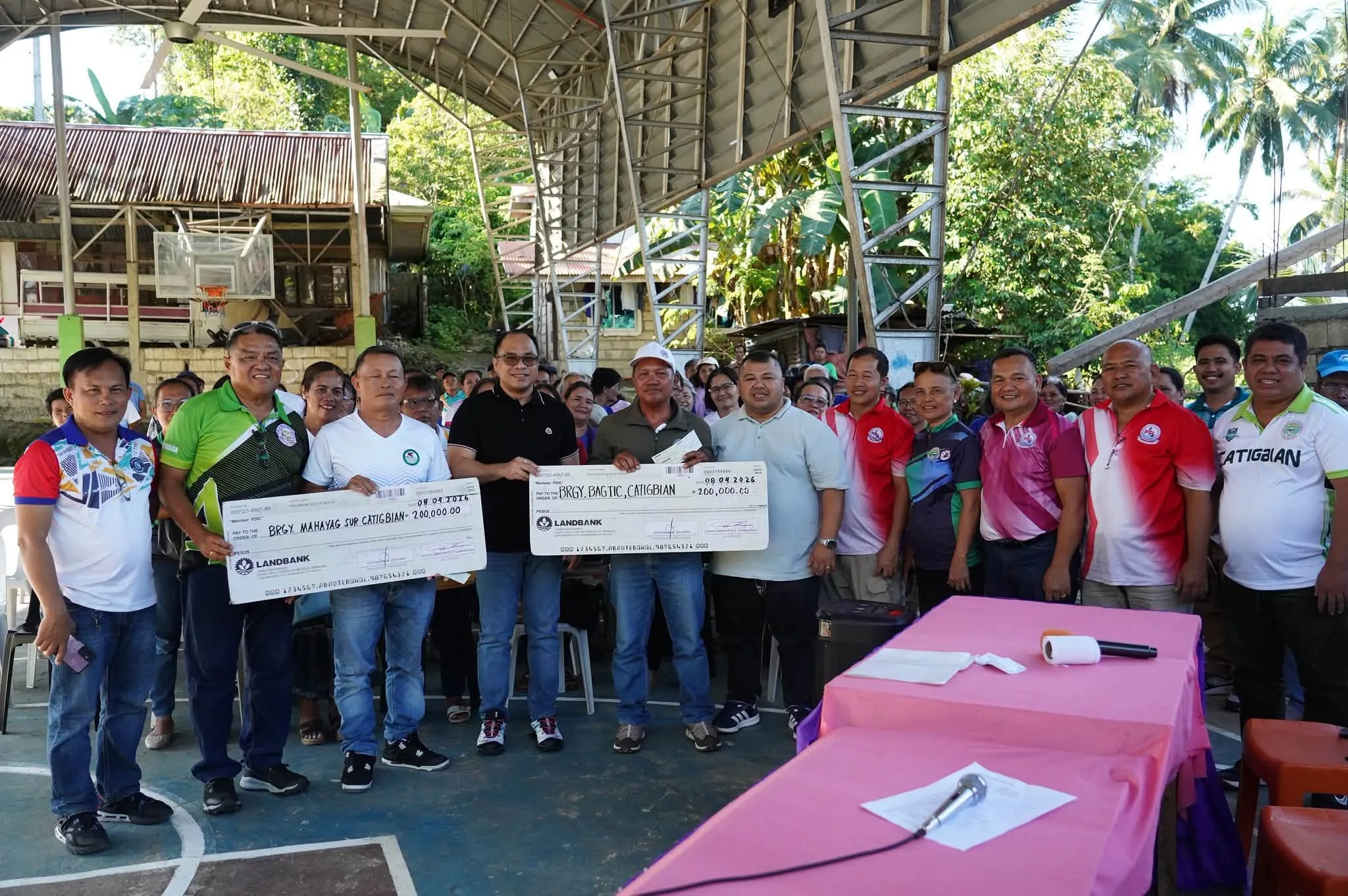 Bohol Releases PHP 2.66M for Catigbian Barangay Projects