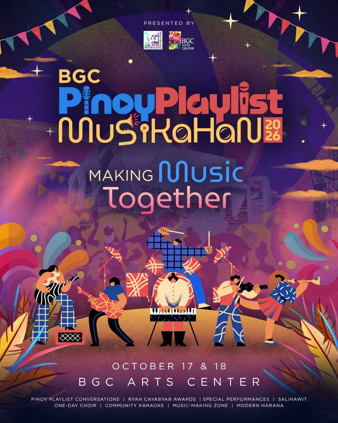 BGC Pinoy Playlist Musikahan: Celebrating Filipino Music, Culture, and Community
