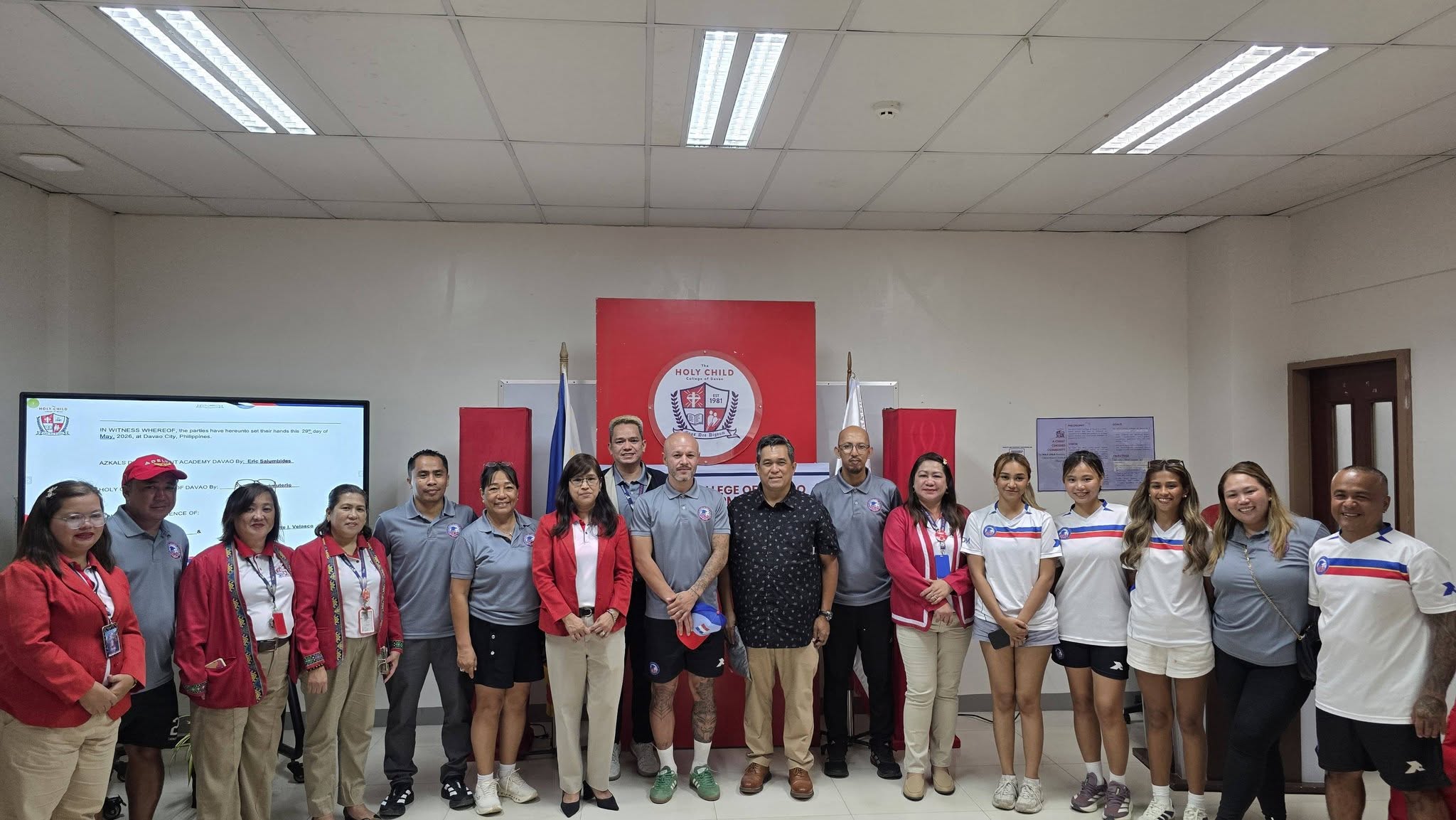 Azkals Legend Schröck Brings World‑Class Training to Holy Child Davao