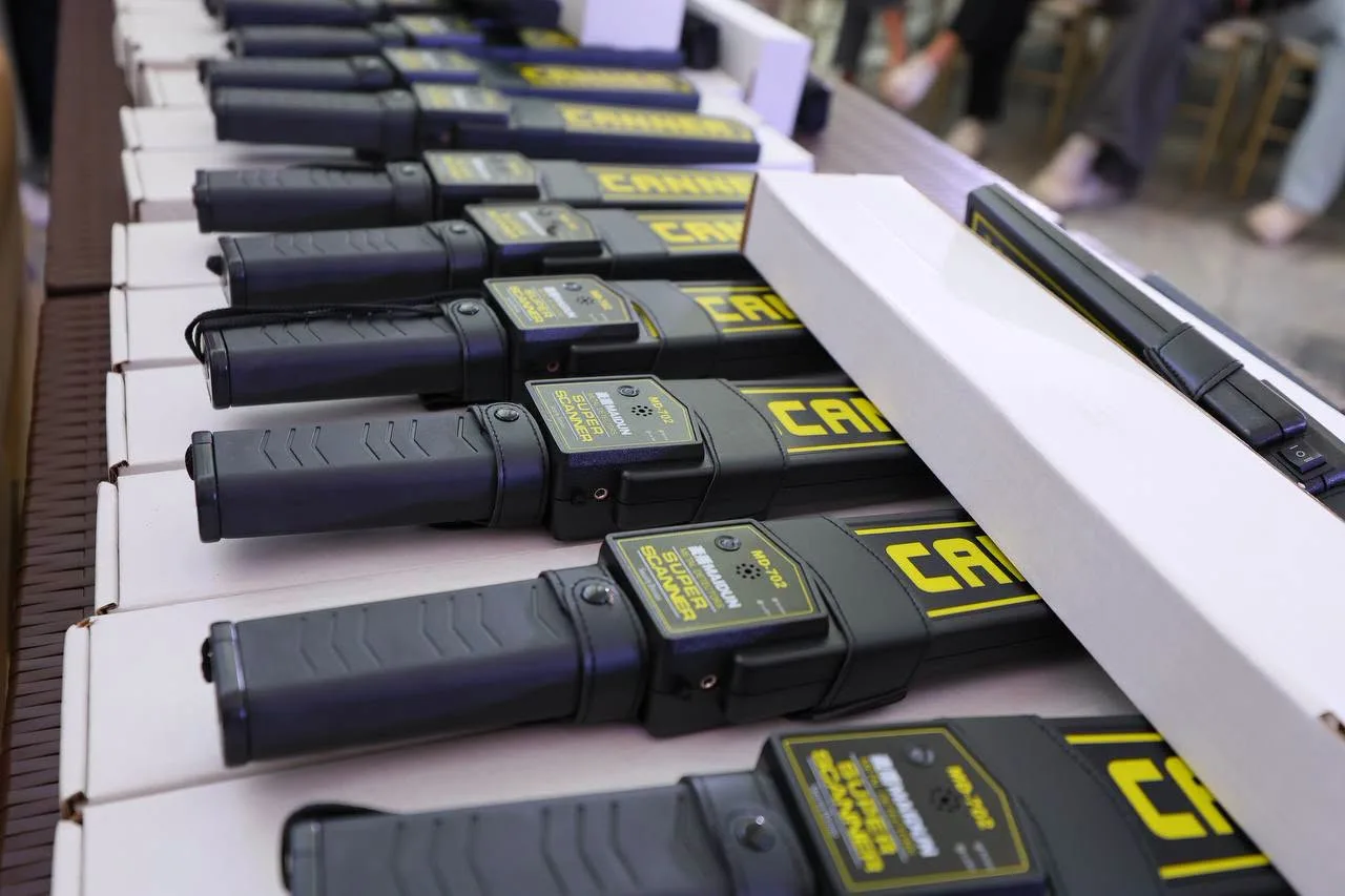 600 Metal Detectors Turned Over as Cebu Strengthens School Security Nationwide