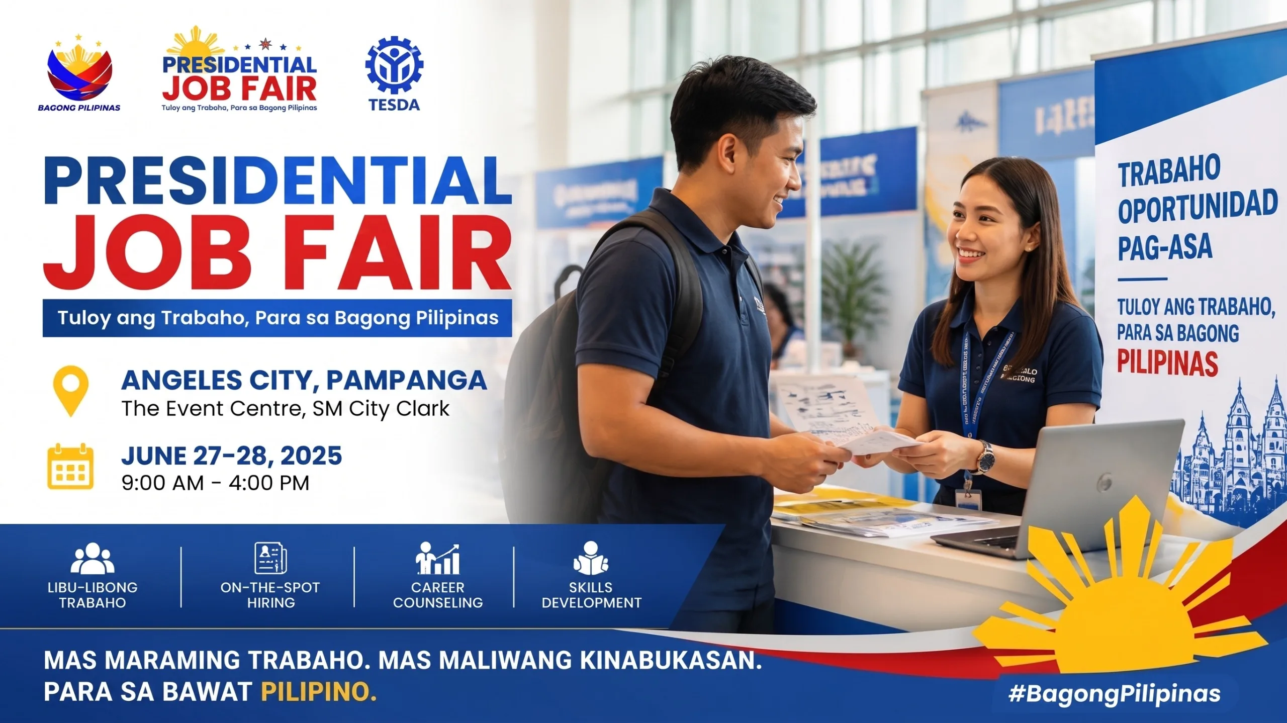 New Jobs, New Hope: Handog ng Pangulo Job Fair 2026 Opens Doors for Job Seekers in Angeles City