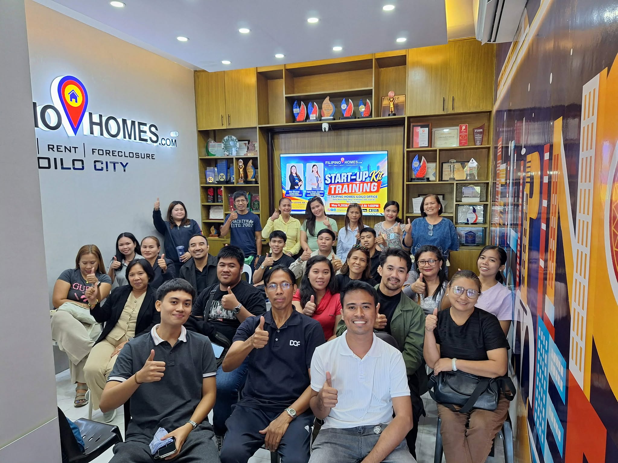 Startup Kit Training Empowers New Filipinohomes Agents in Iloilo on May 9