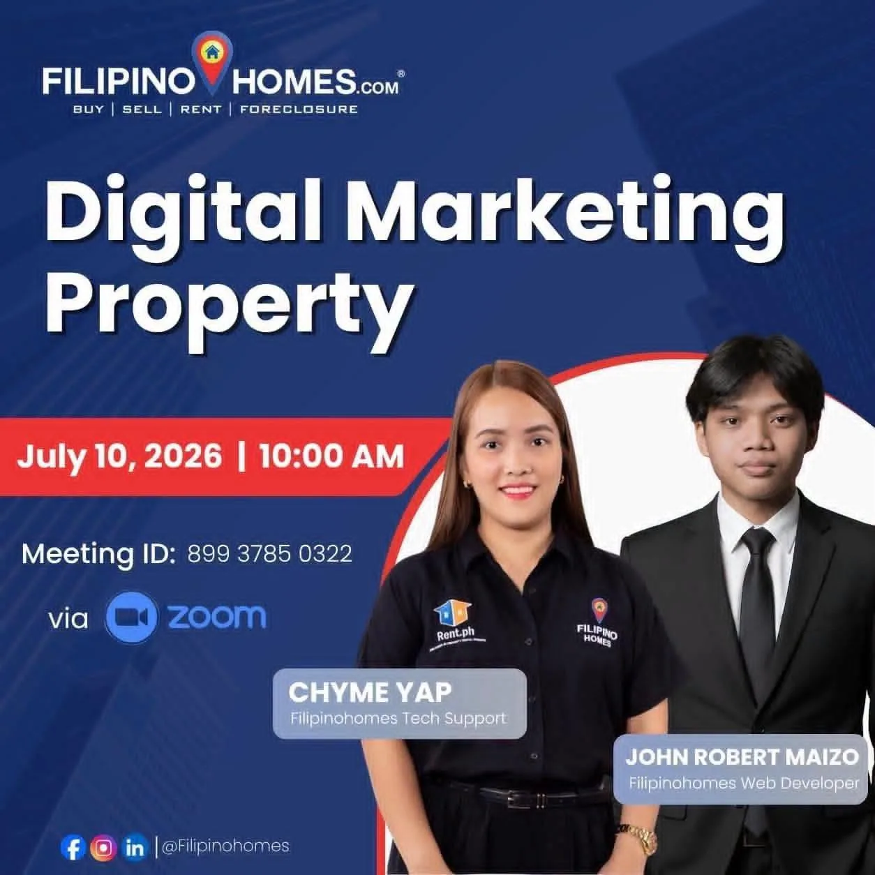 Nearly 900 Filipinohomes Agents and Brokers Join Anthony Leuterio’s Digital Marketing Seminar
