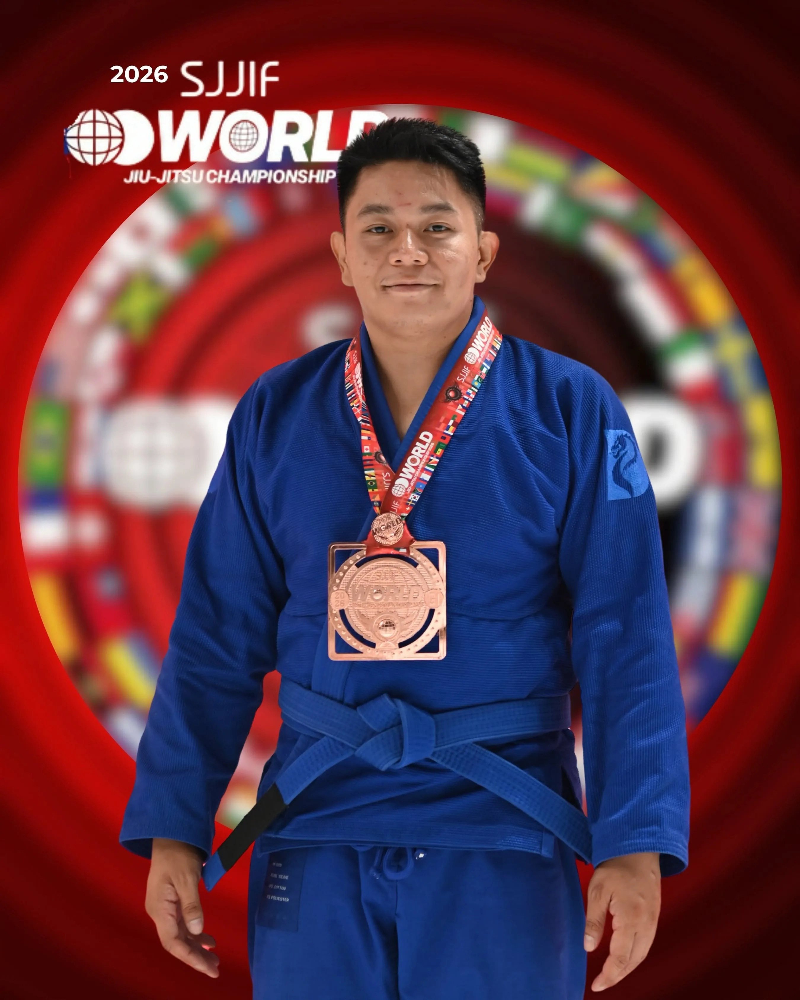 Ilonggo BJJ Athlete Jose Martin Martinez Wins Bronze at World Jiu-Jitsu Championship