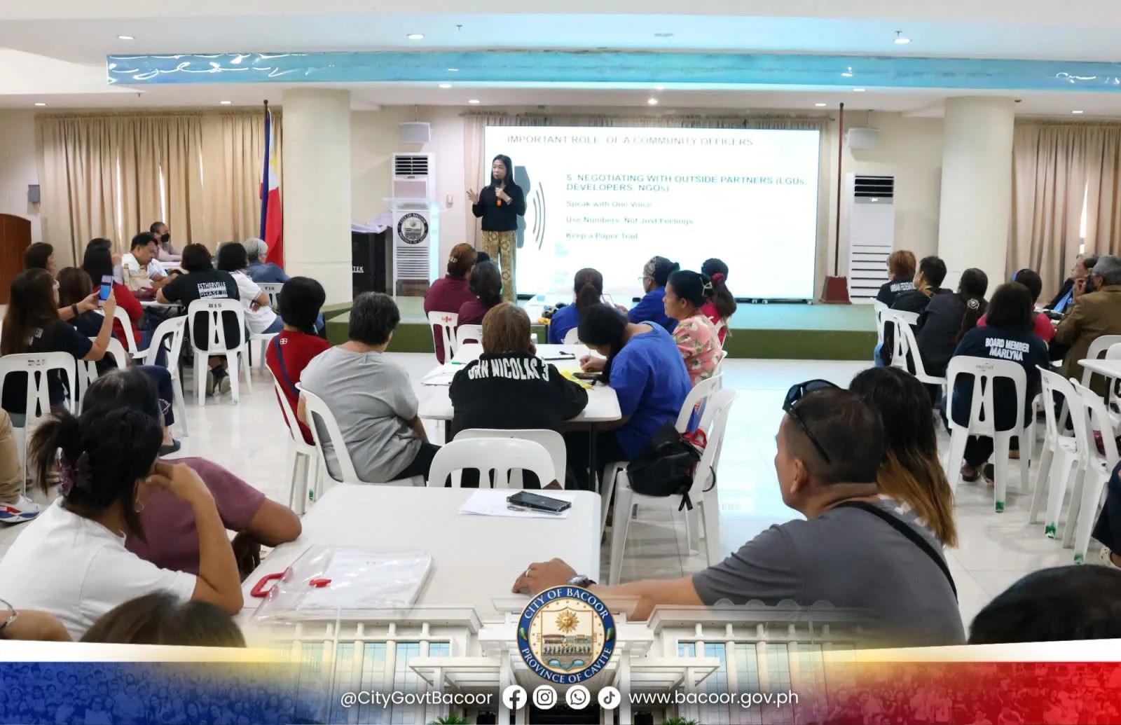 Bacoor City Empowers Neighborhood Leaders with Communication Skills Workshop
