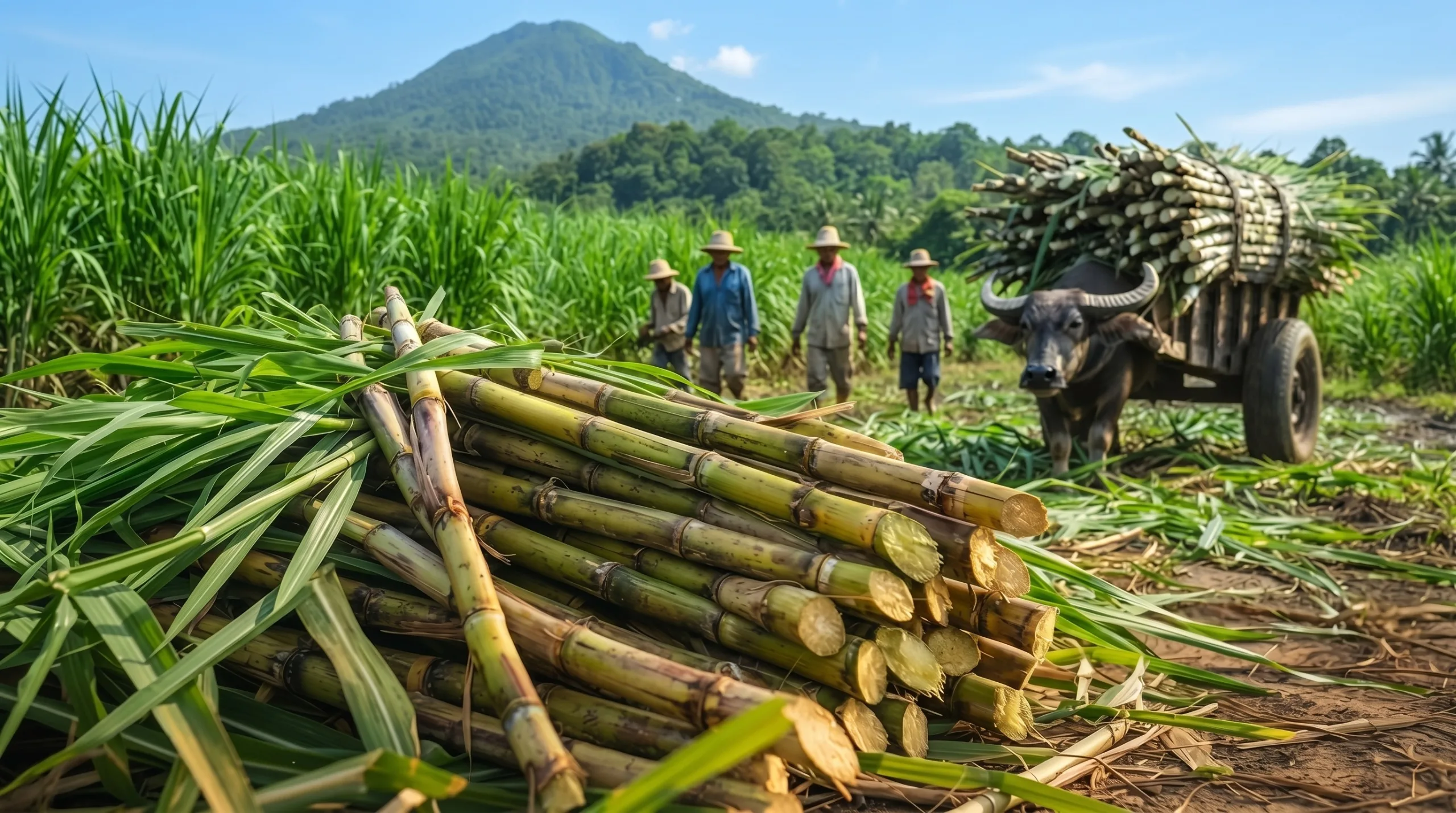 What Happens During the Sugarcane Harvest?