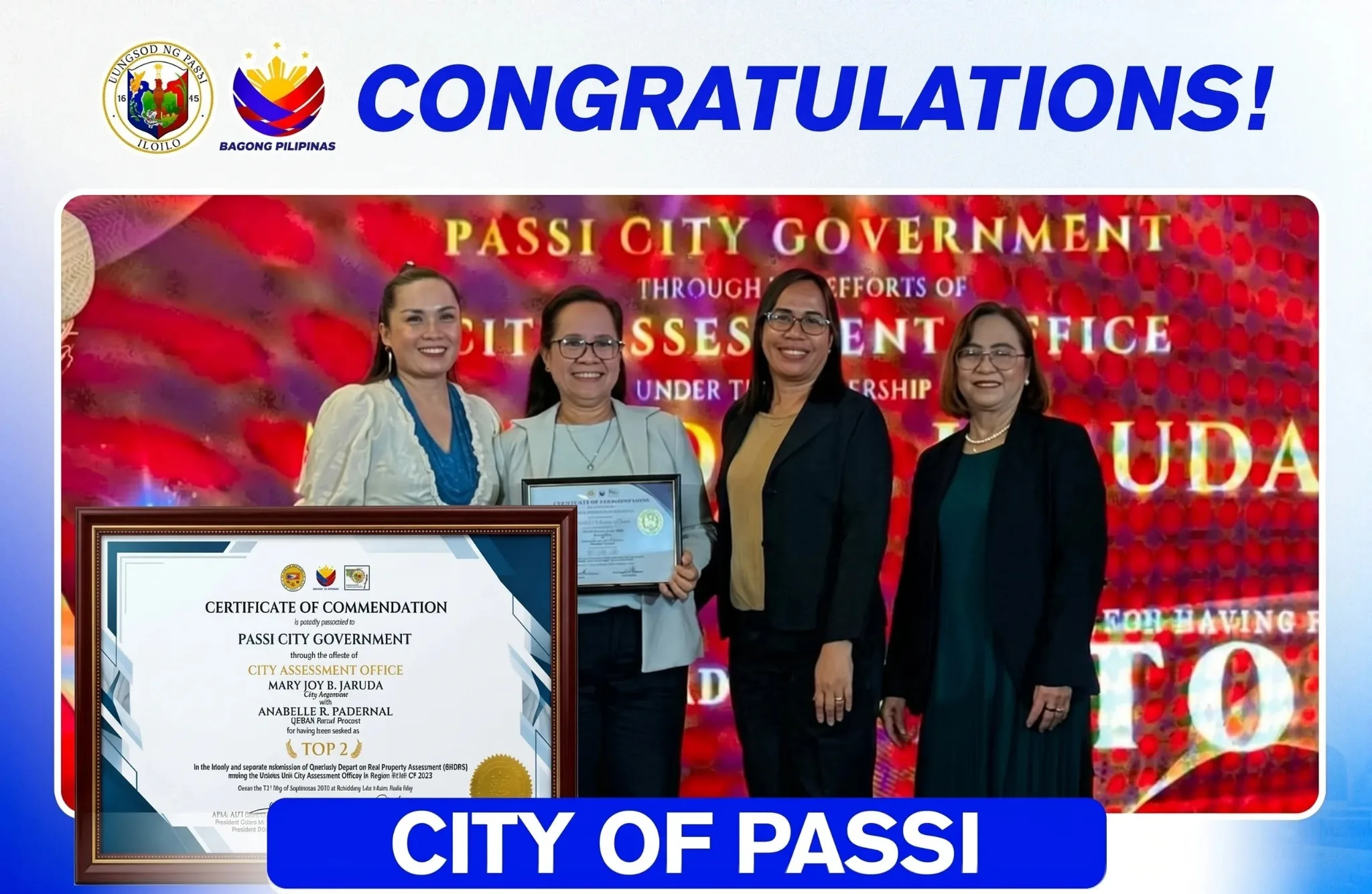 PHOTO COURTESY: LGU Passi City (FB)