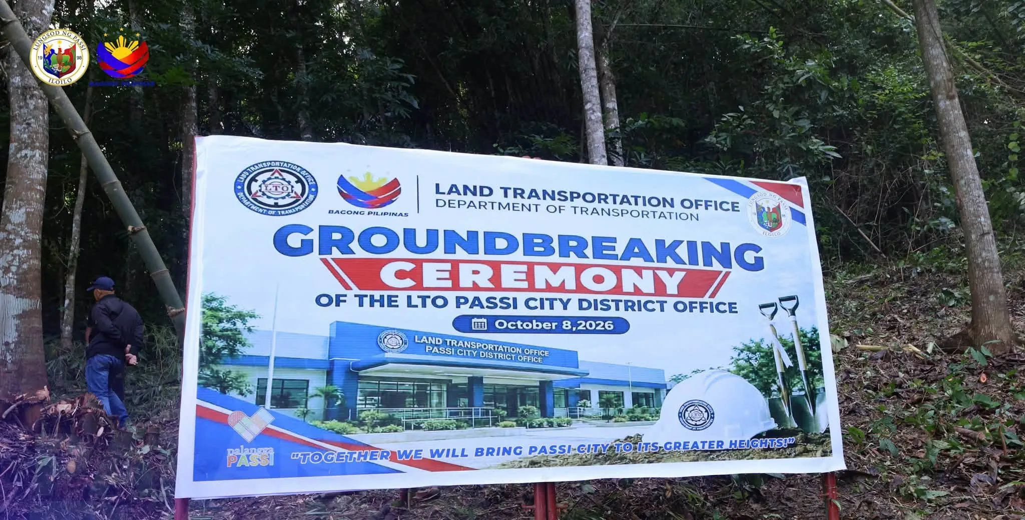 New LTO District Office to Rise in Passi City After Groundbreaking