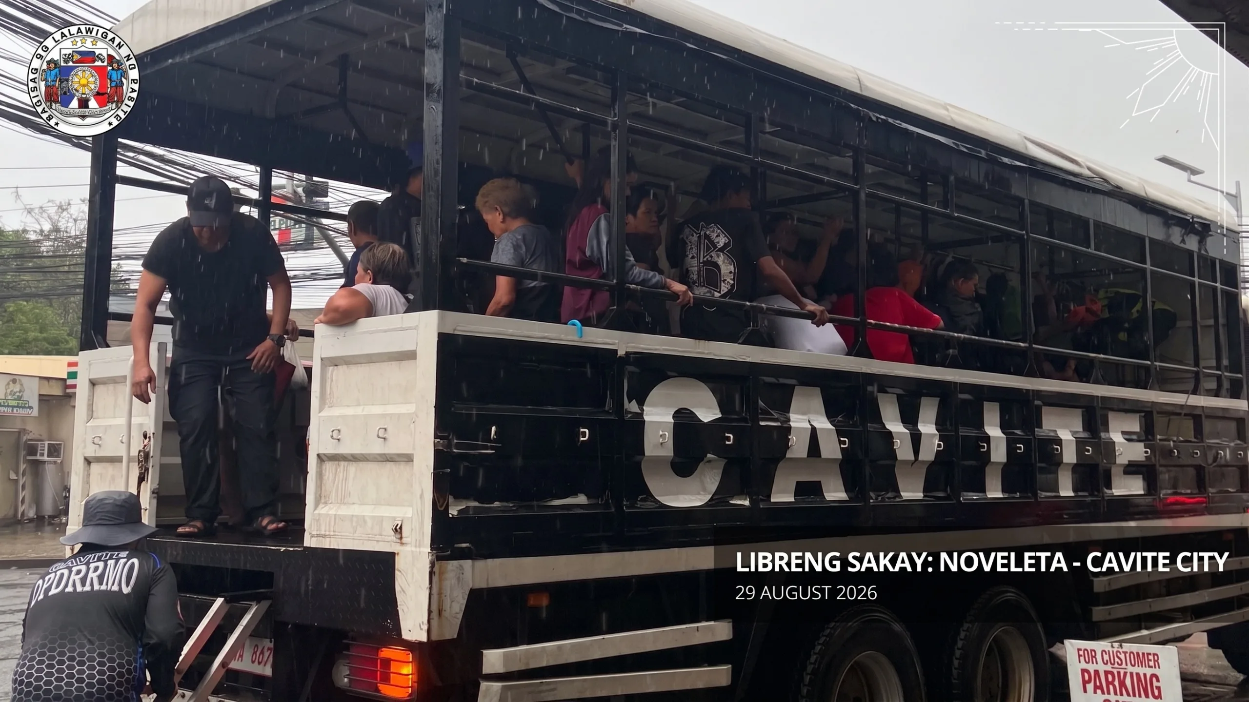 Stranded in Cavite? Ride for Free Today! OPDRRMO Opens Libreng Sakay