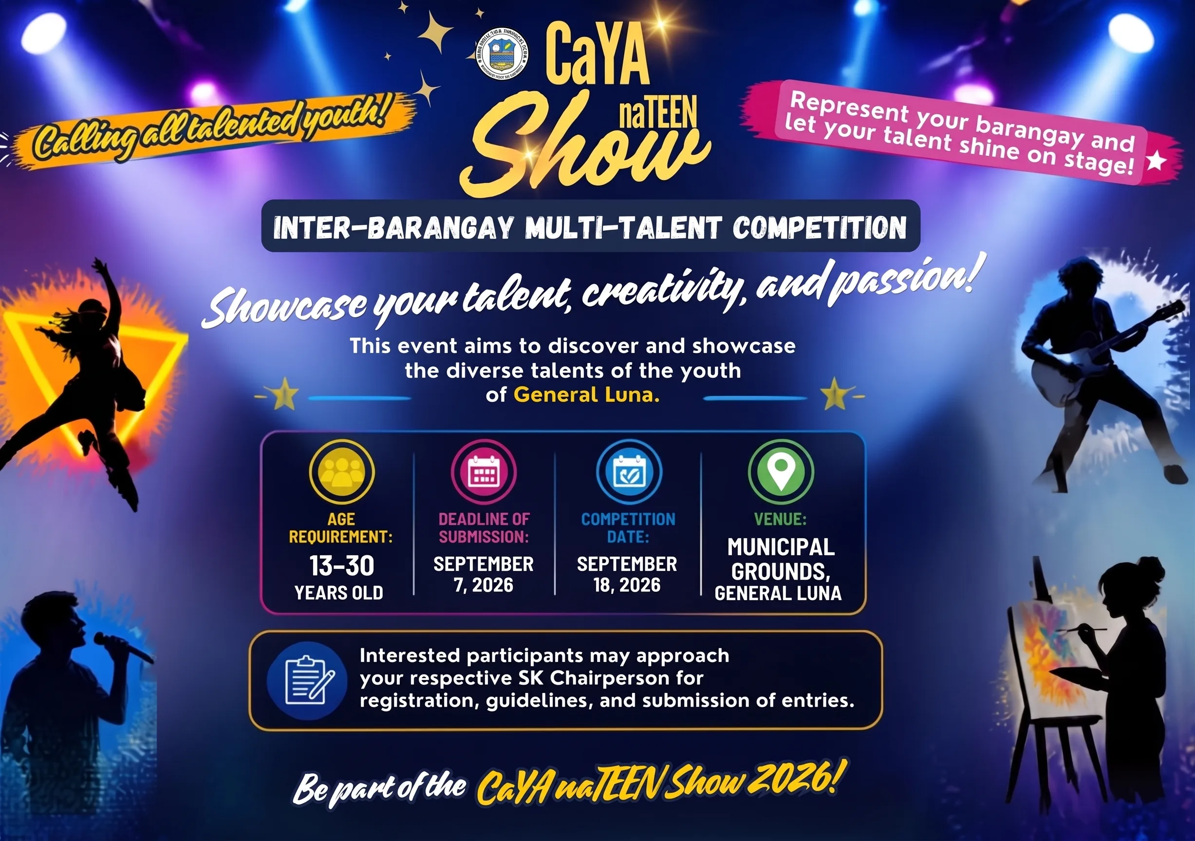 General Luna’s CaYA naTEEN Show 2026: See What Young Talents Can Bring to the Stage