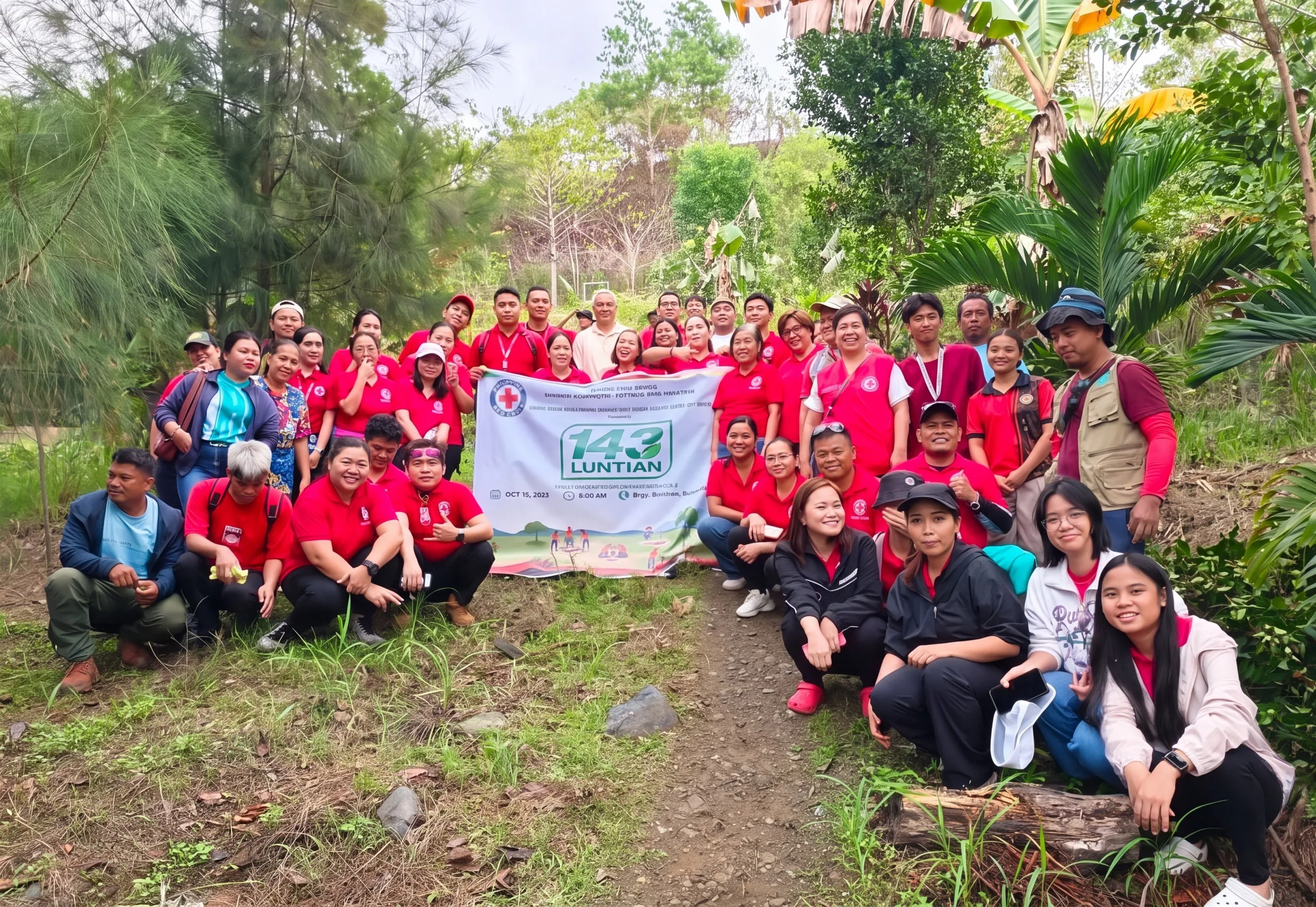 A Greener Butuan Starts Here: 150 Native Seedlings Take Root in Barangay Bonbon