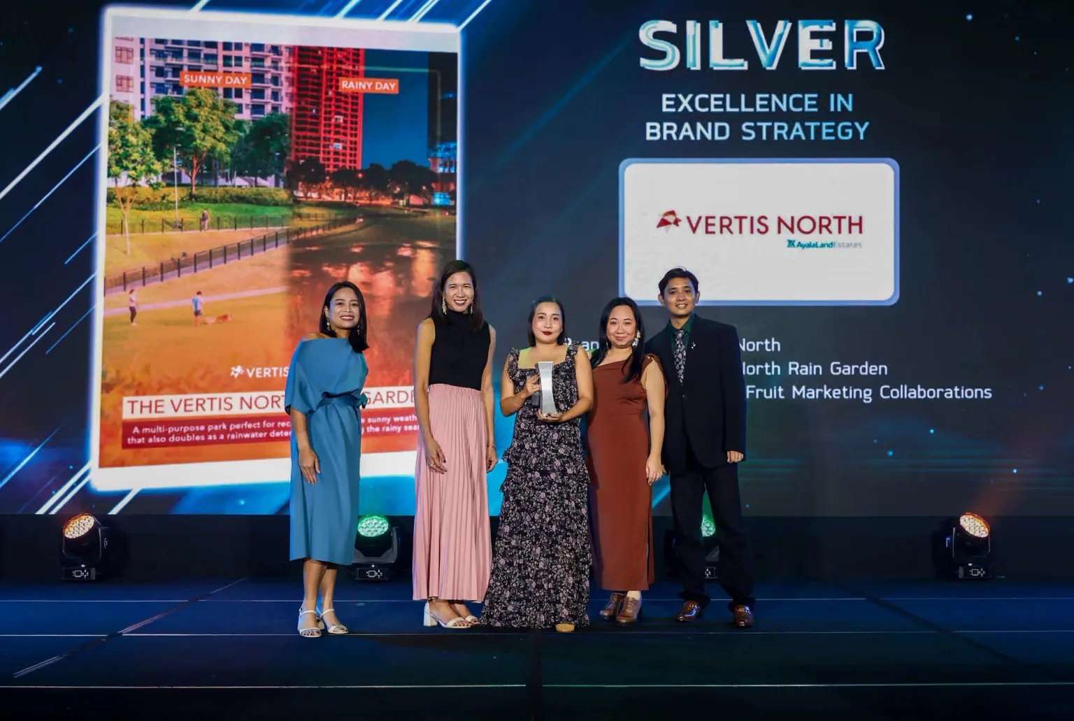 Vertis North Wins Silver for Brand Strategy, Showcasing Rain Garden