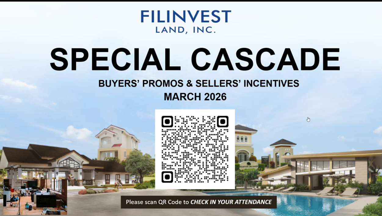 FILINVEST LAND, INC., SPECIAL CASCADE ZOOM MEETING 