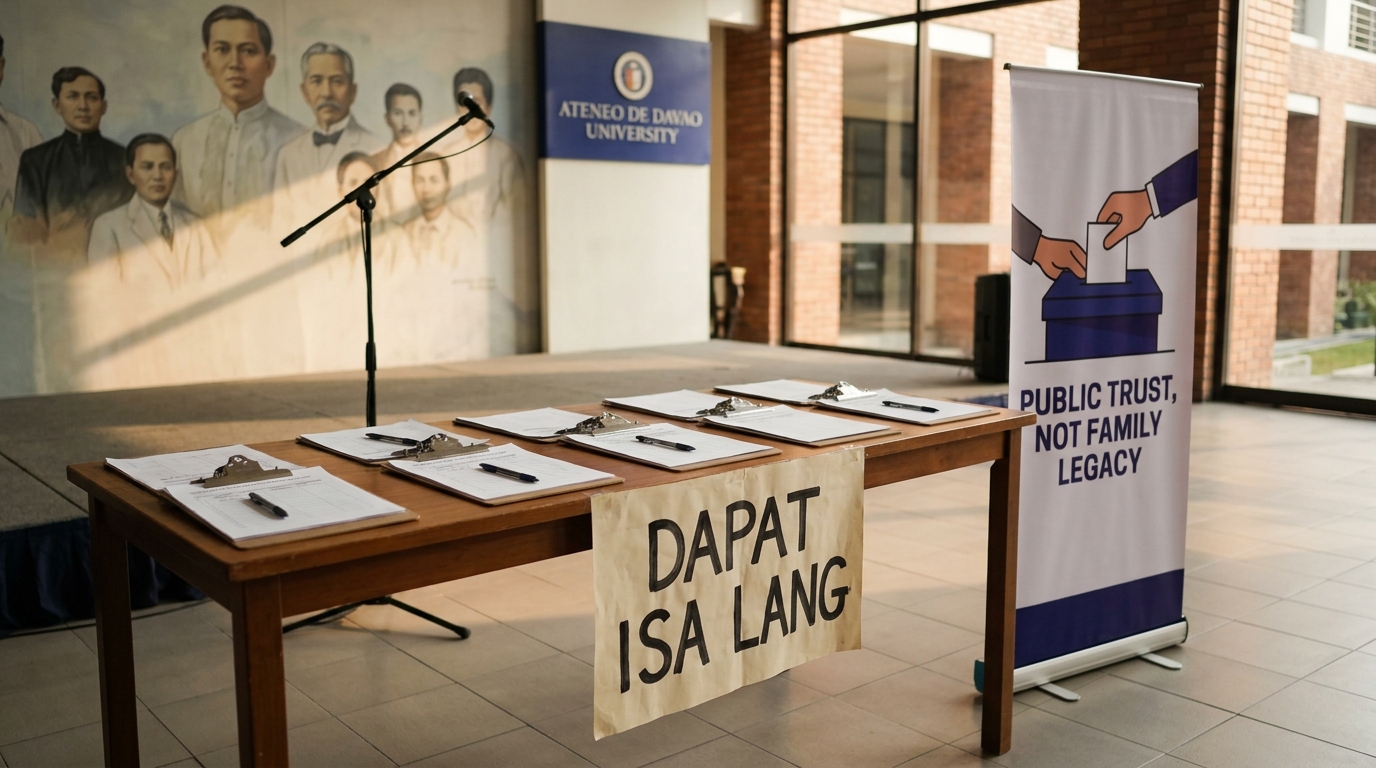 Anti-Political Dynasty Movement Sparks Civic Wave in Davao City