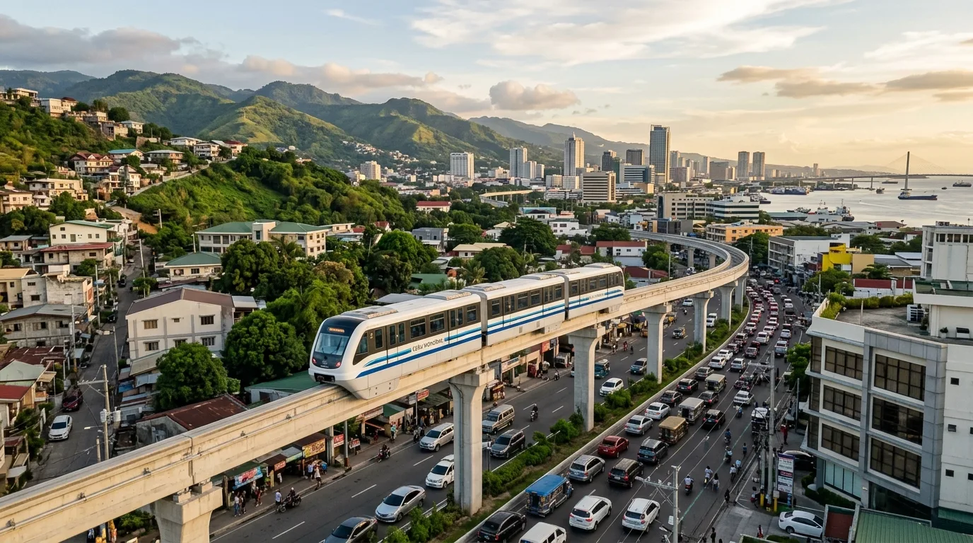 Elevating Mobility: Cebu City Councilor Proposes Monorail for Upland Traffic Relief