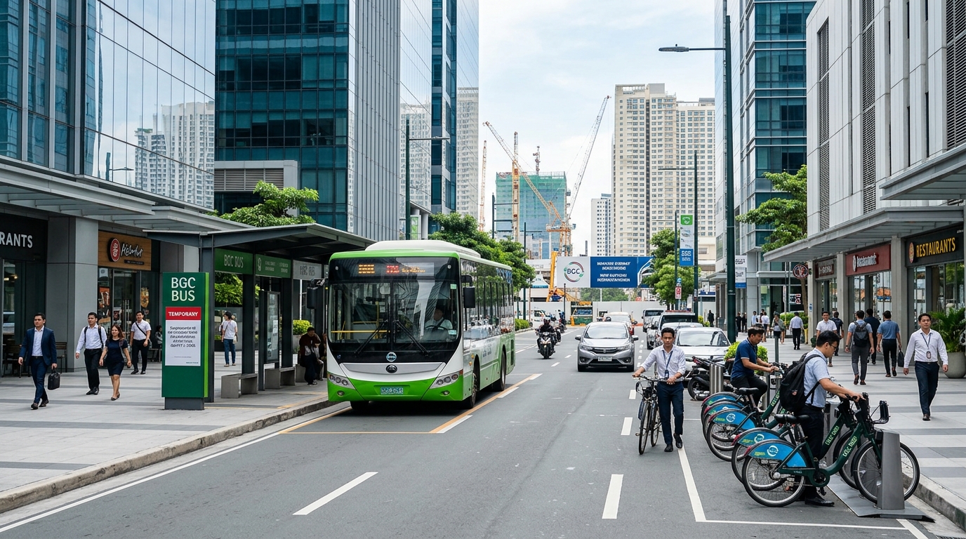 BGC Bus Route to Arca South Paused as Taguig Enhances Tourism Connectivity