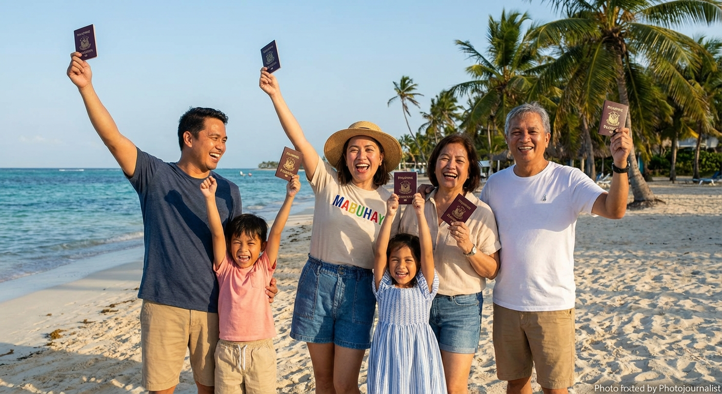 Filipino Passport Holders Gain Visa-Free Access to Caribbean Gem