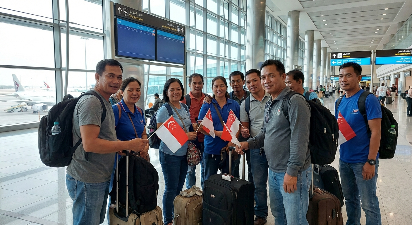 Stranded in Saudi: How Singapore Stepped In to Help 24 Filipinos
