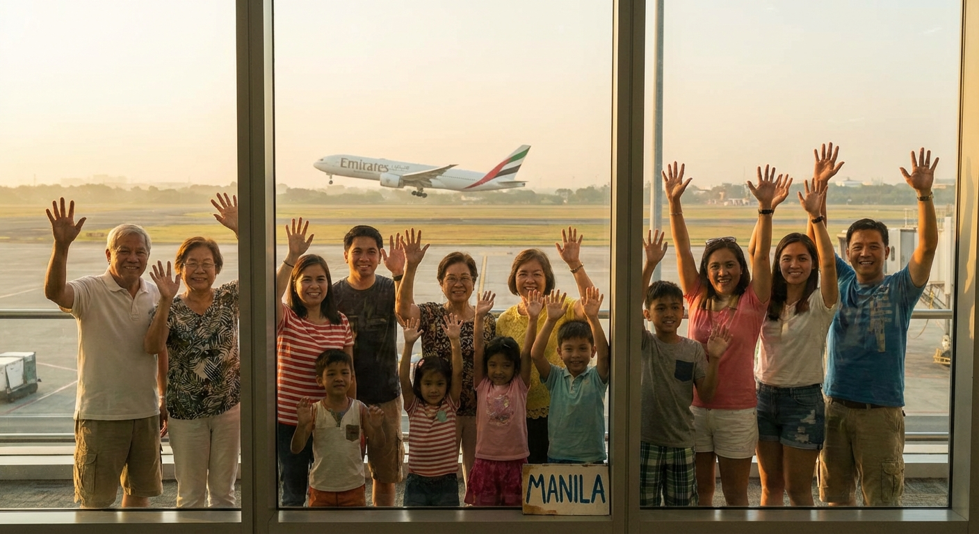 More Flights to Manila: How Emirates' Expansion Benefits Filipinos