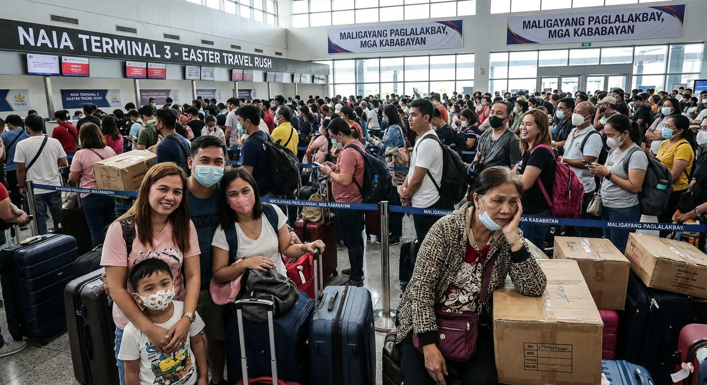 NAIA Easter Travel Boom: What Drives Thousands of Filipinos Abroad?