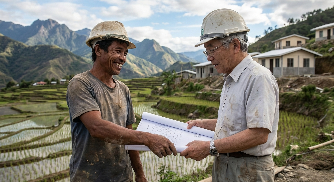 From Manila to Mountains: Filipino-Japanese Team Builds Hope in Bontoc