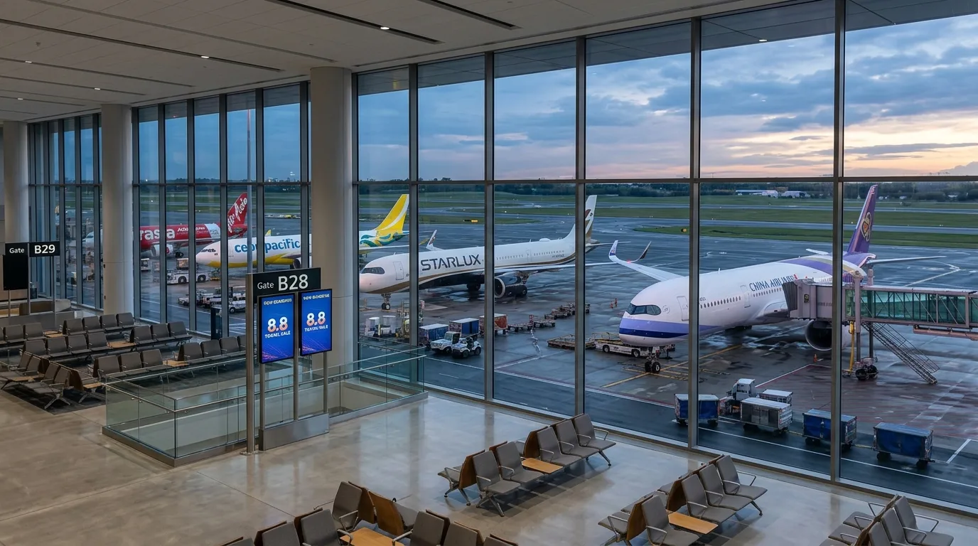 Score Big Discounts On Flight Deals From Major Airlines During The 8.8 Travel Sale