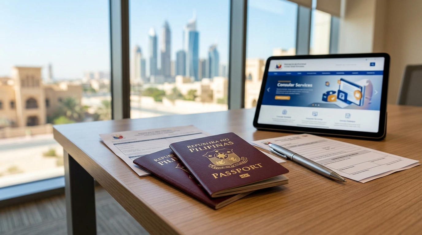 Philippine Passport Renewal Process Changes in UAE from July 1