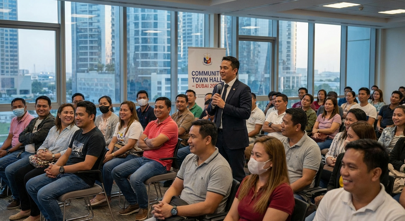 Filipino Business Group Steps Up Support for Overseas Workers in Dubai Amid Regional Tensions
