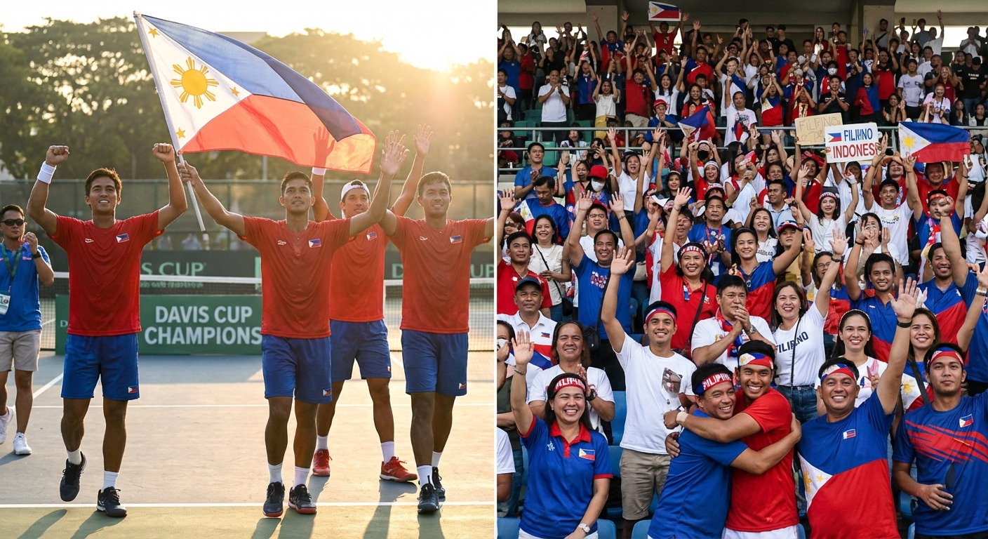 Philippine Tennis Team's Davis Cup Victory: What It Means for Filipinos Globally