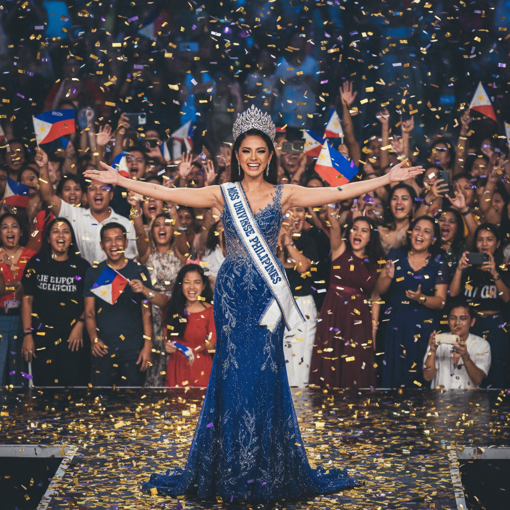 Filipino Pride Ignites as Bea Millan-Windorski Crowned Miss Universe Philippines 2026