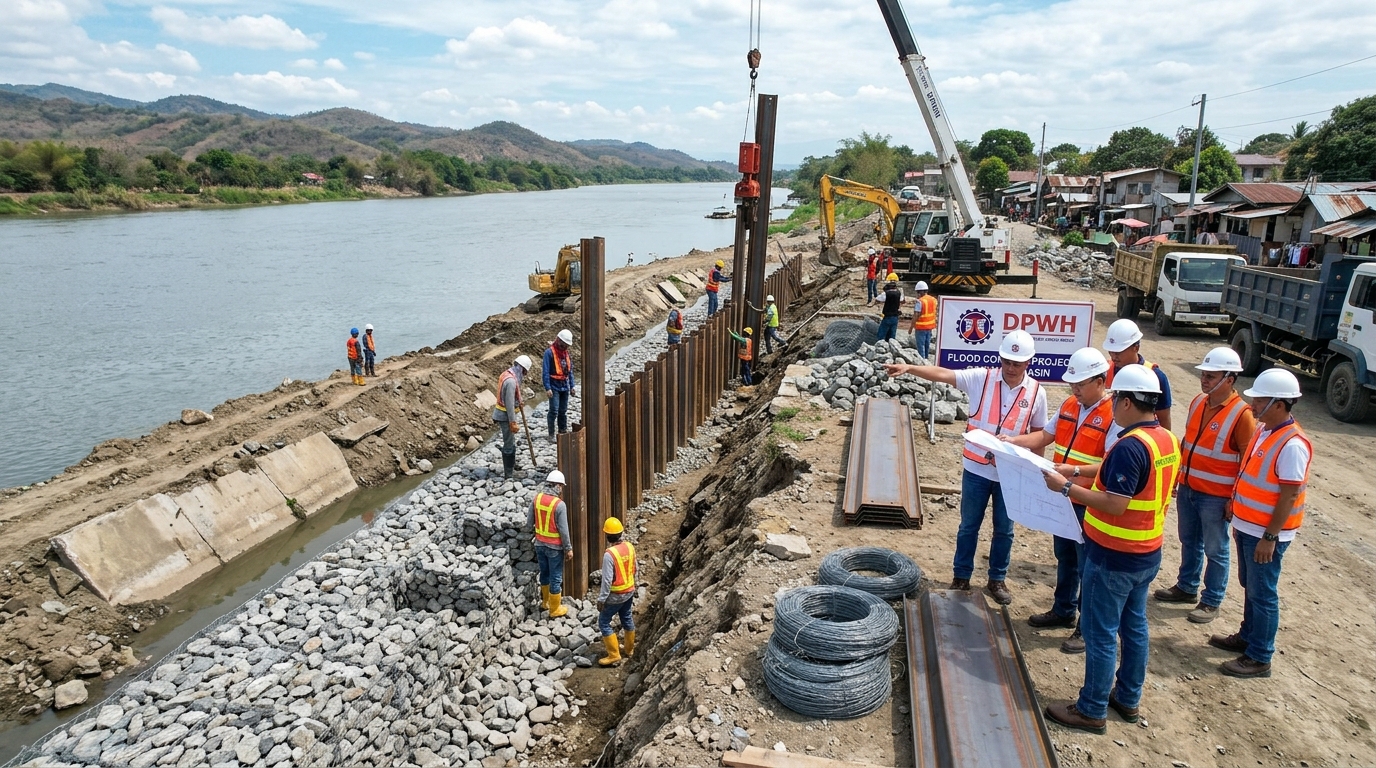 DPWH Unveils Upstream Flood-Control Plan for Pampanga River with Five Dams by 2027