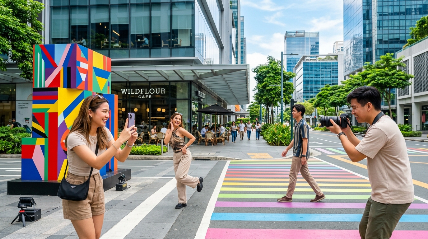 From Crosswalks to Cafés: Why Content Creators Are Calling BGC Metro Manila’s Most Instagrammable District