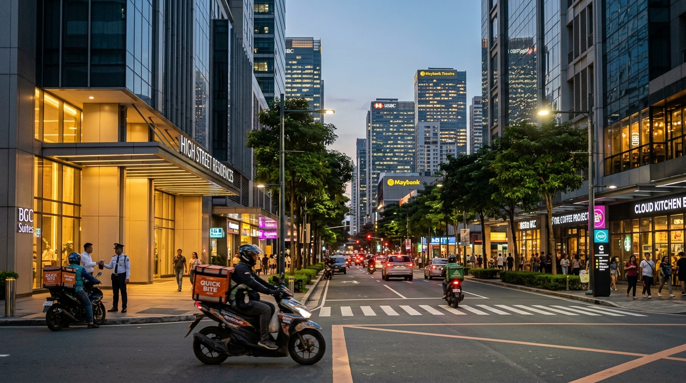 BGC Taguig 2026: Food Delivery and Cloud Kitchens Support Tourism Convenience