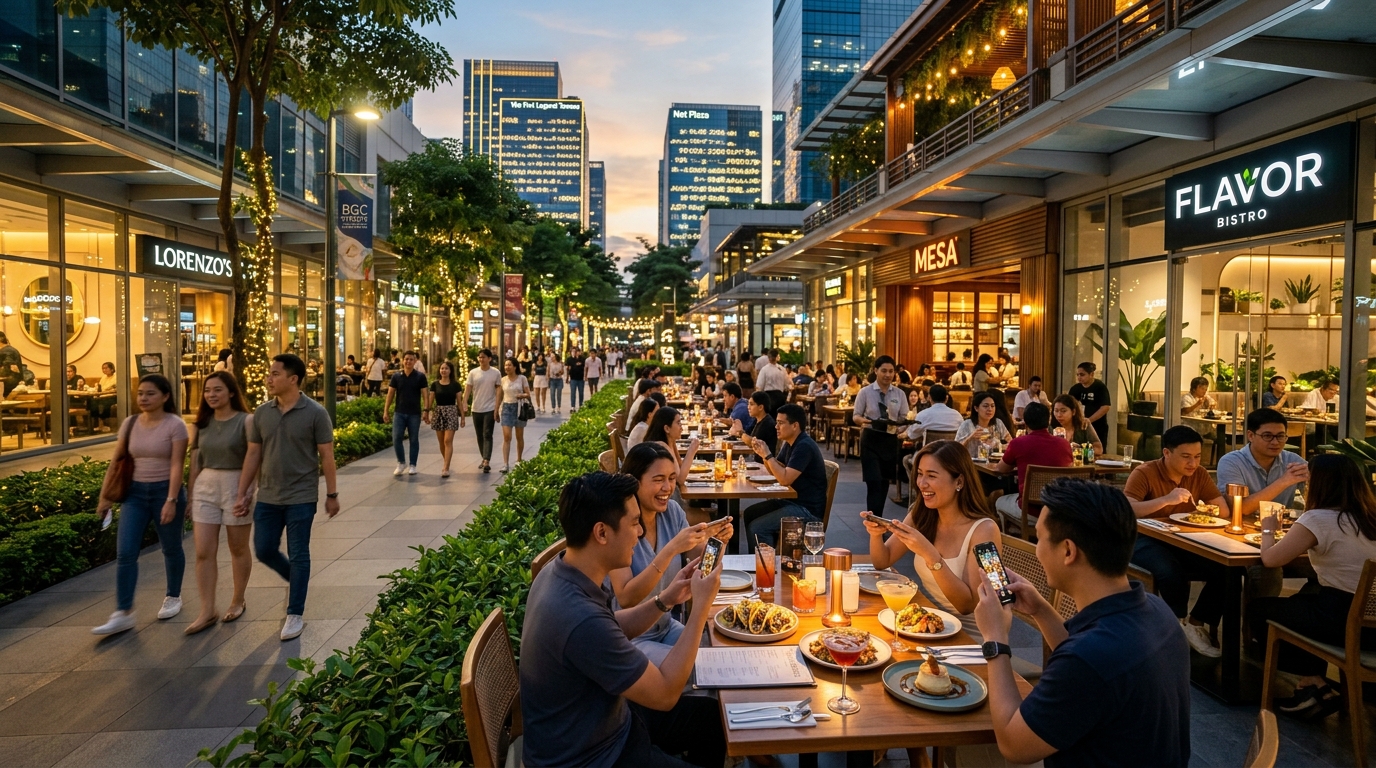 BGC Taguig 2026: Culinary Scene and Food Tourism Attract Global Visitors