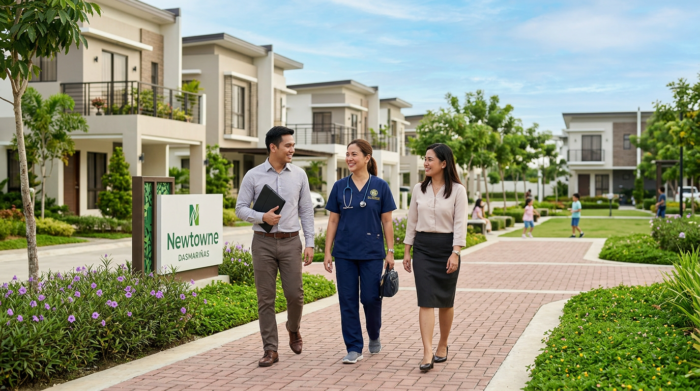 Newtowne Dasmariñas partners with DLSMHSI for exclusive residential community