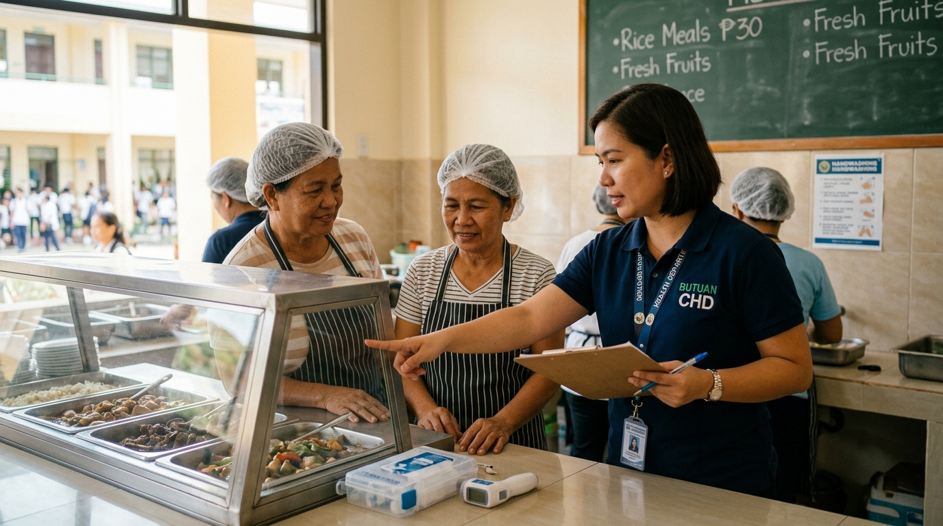 Safer Meals, Healthier Learners: Butuan Intensifies School Canteen Checks