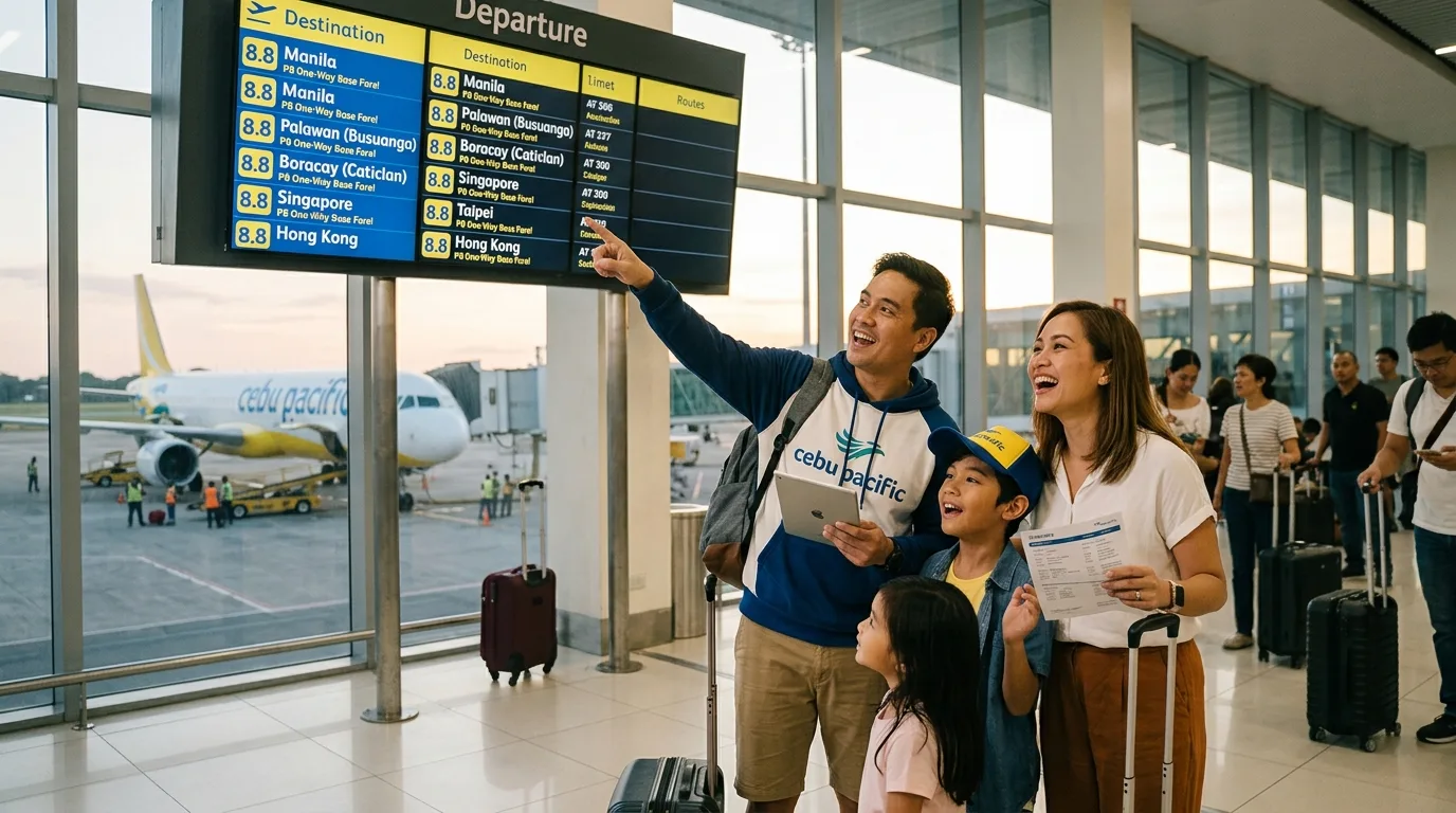 Fly for Just PHP 8: Cebu Pacific Launches Massive 8.8 Mega Seat Sale for 2027 Travel