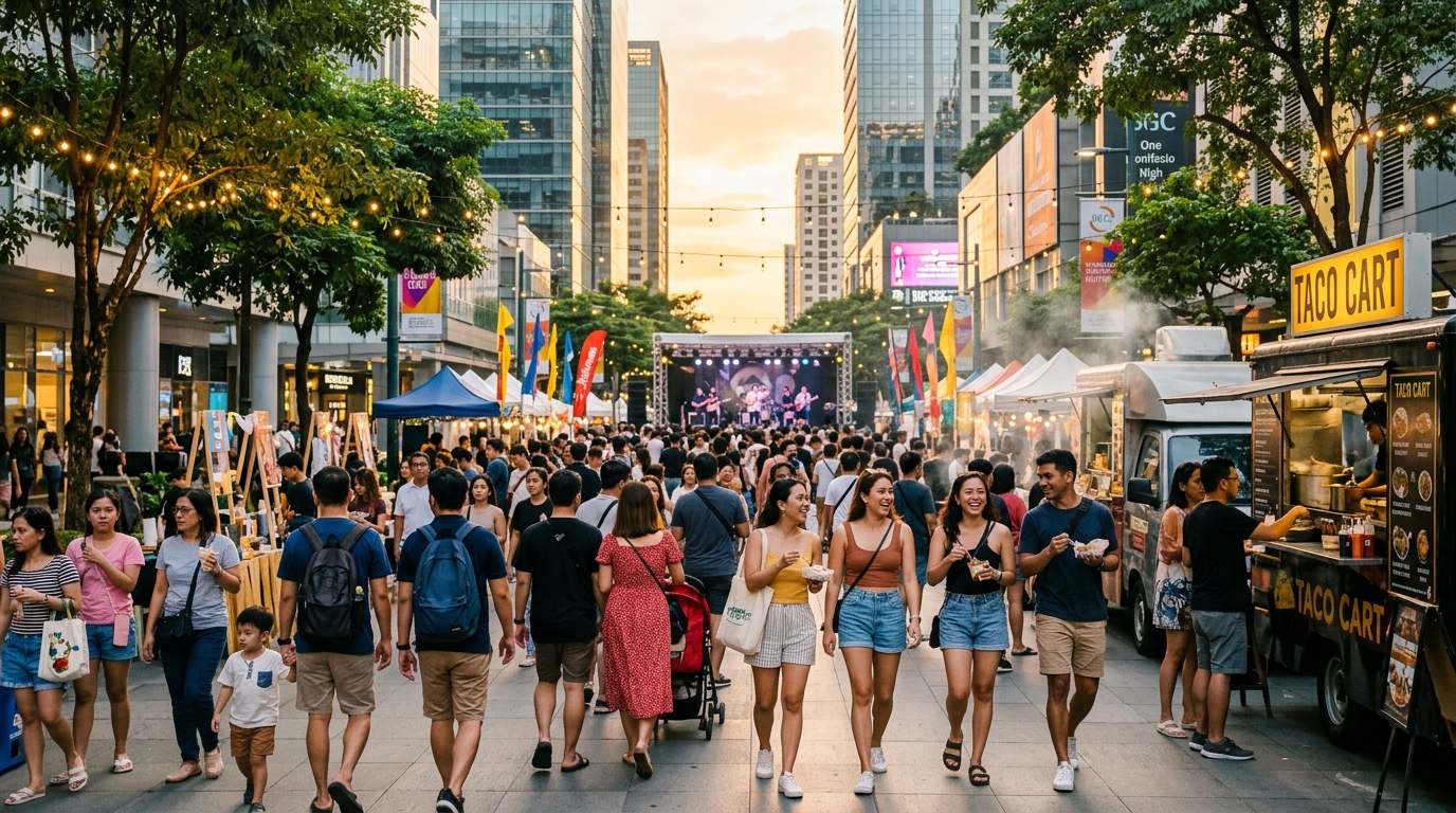 Seasonal Festivals and Weekend Events Drive Tourism Growth in BGC 2026