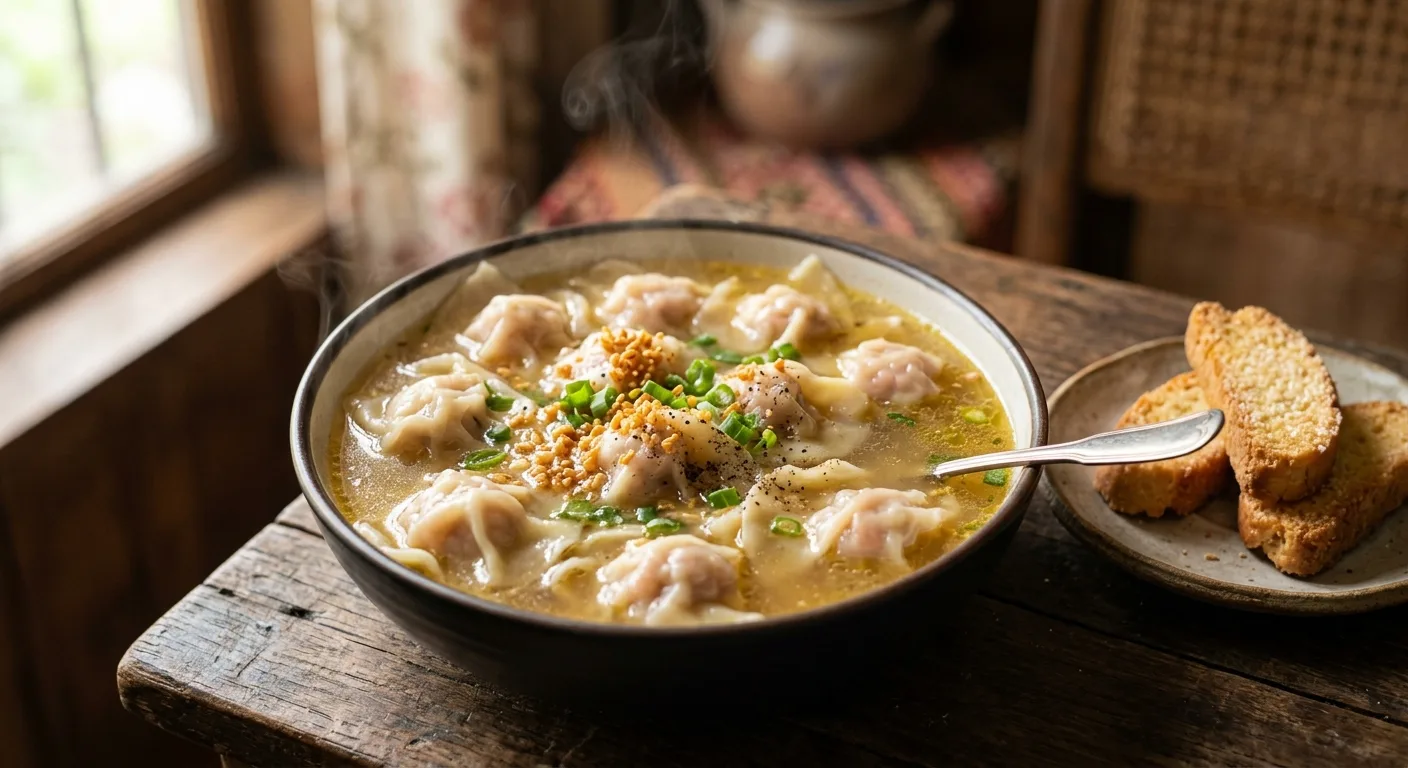 Iloilo’s Pancit Molo: A Noodleless Soup Steeped in History and Flavor