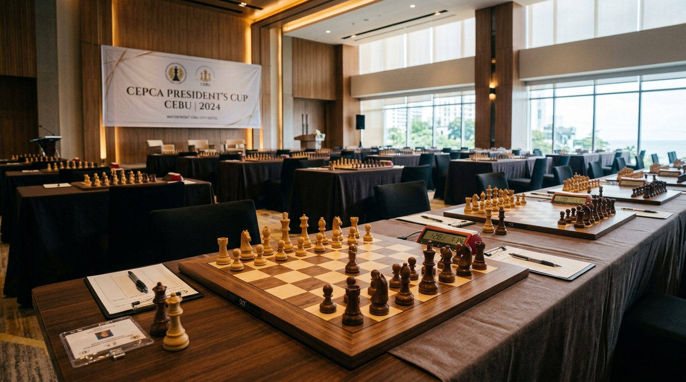 Chess Masters Converge for the Cepca President’s Cup in Cebu