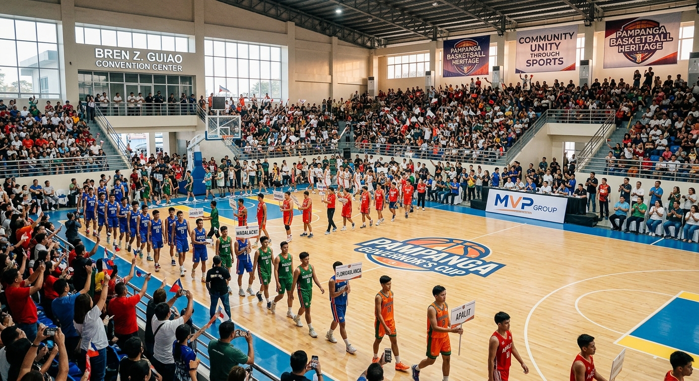 Governor's Cup 2026 Opens: 19 Pampanga Towns Compete for Basketball Glory