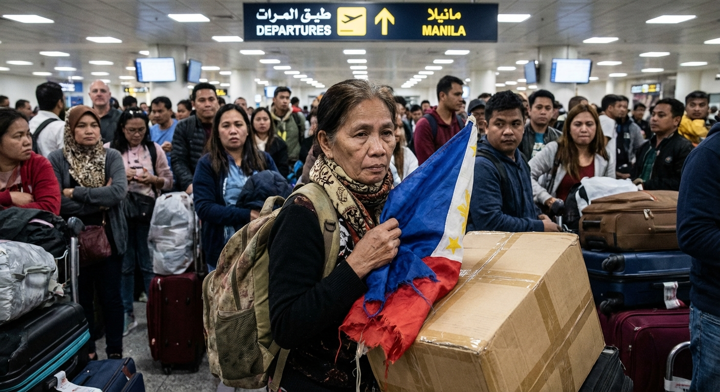 Middle East SOS: Hundreds of Filipinos Begging to Come Home - Are You Next?