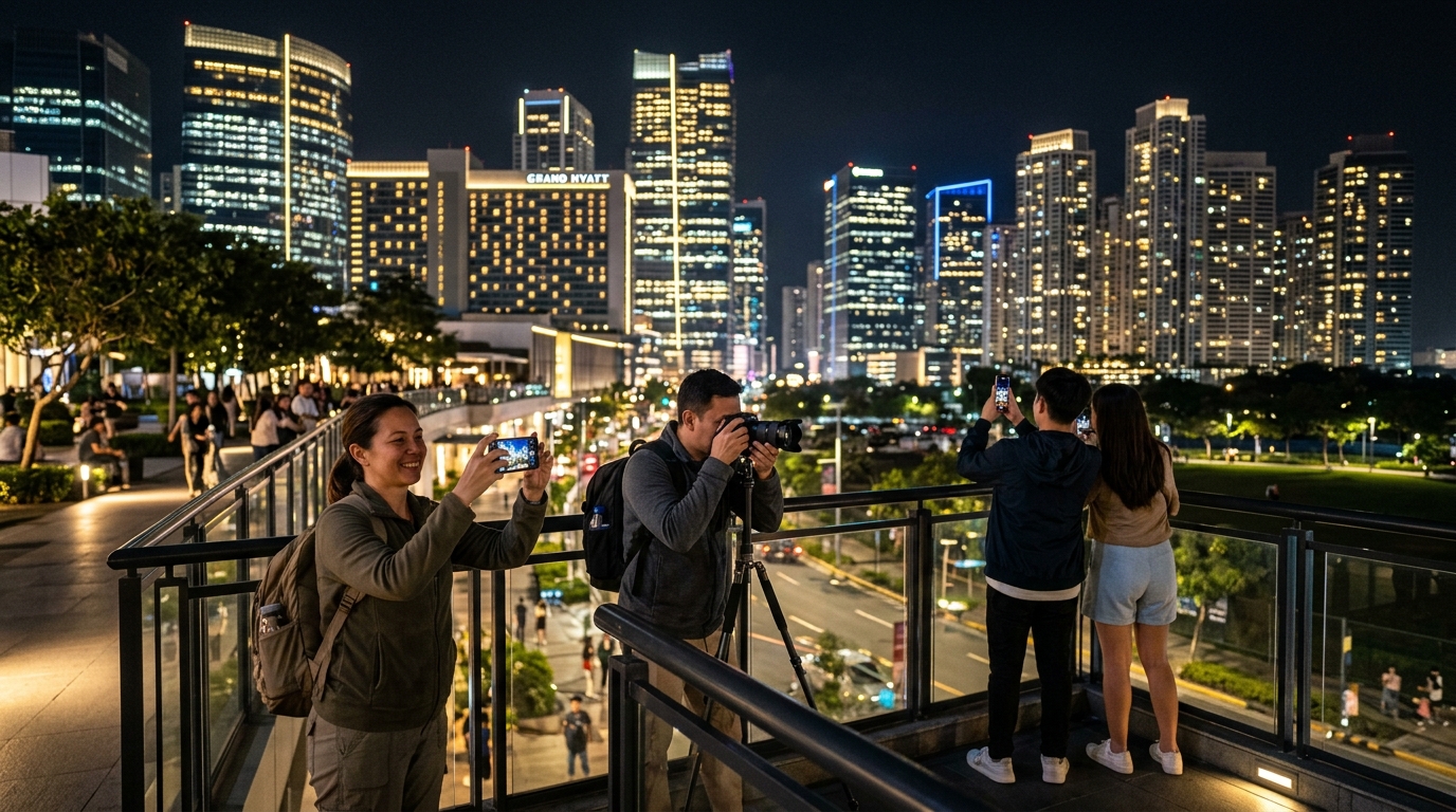 BGC’s Skyline Views Continue Attracting Tourists and Content Creators