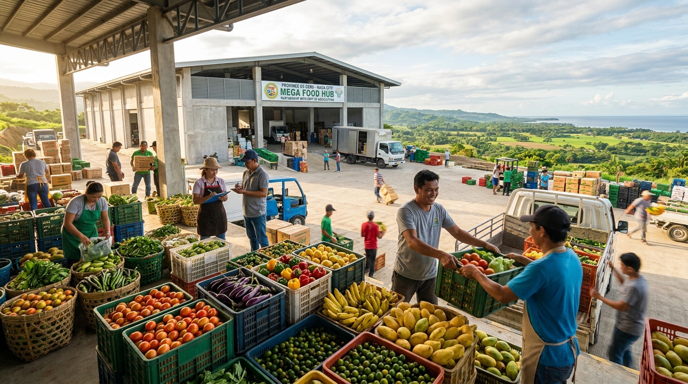 Capitol Pushes for Mega Food Hub in Naga to Combat Inflation