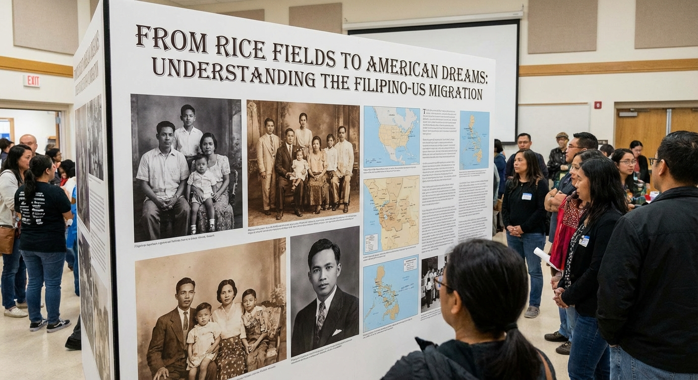 From Rice Fields to American Dreams: Understanding the Filipino-US Migration