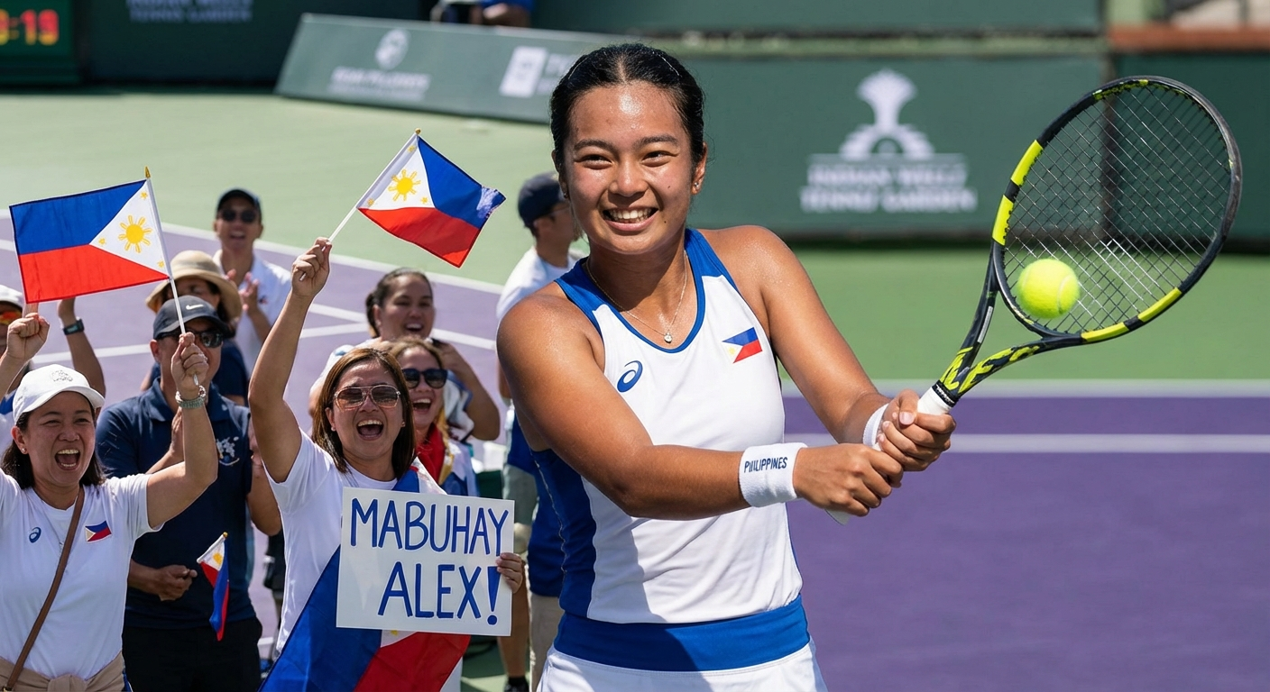 Filipina Tennis Star Alex Eala Advances: Why Indian Wells Matters to Filipinos