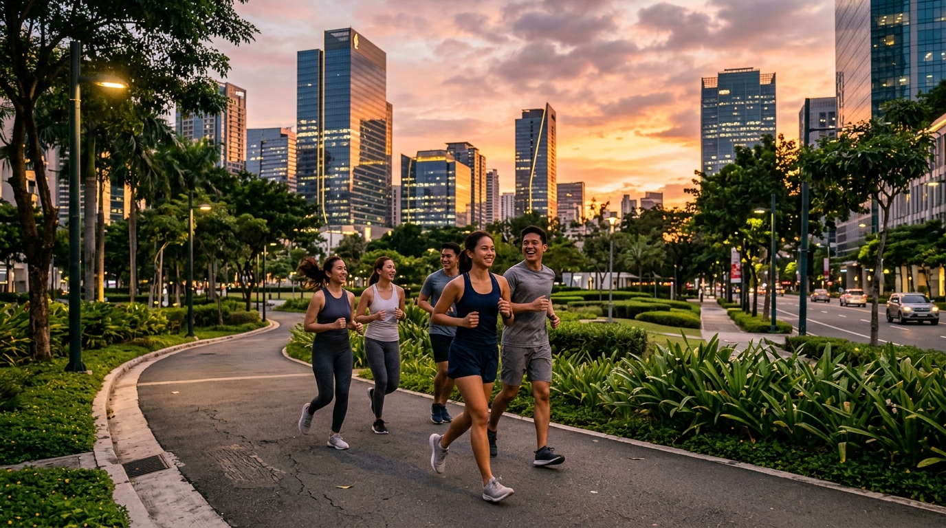 Why BGC’s Sunset Running Clubs Are Becoming the New Social Scene for Young Professionals