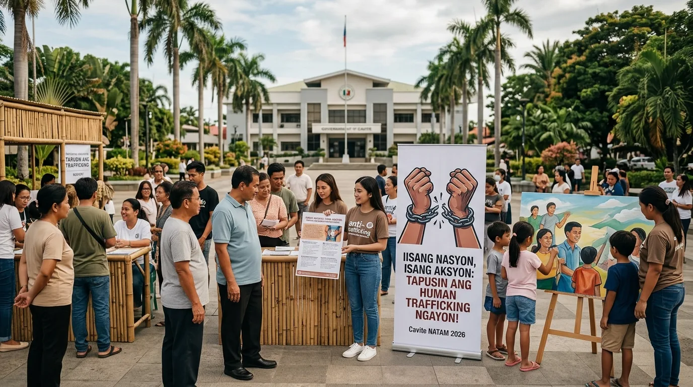 Cavite Joins Nation in Observing 2026 National Anti-Trafficking Awareness Month