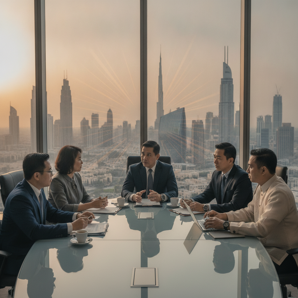 Navigating Uncertainty: Filipino Business Leaders Chart Dubai's Post-Conflict Economic Revival
